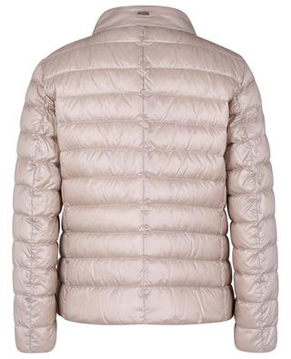 Ultralight short down jacket with scarf detail HERNO