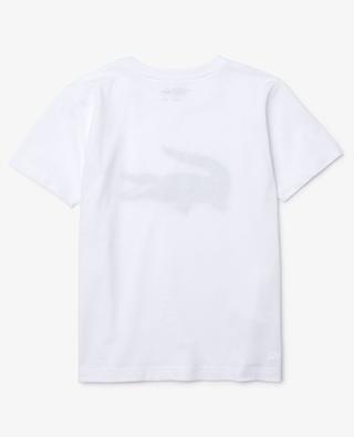 LACOSTE SPORT TENNIS boys' technical fabric T-shirt with crocodile LACOSTE