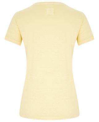 Cruise short-sleeved linen jersey T-shirt 120% LINO