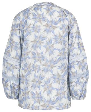 Floral printed blouse with puff sleeves HEMISPHERE