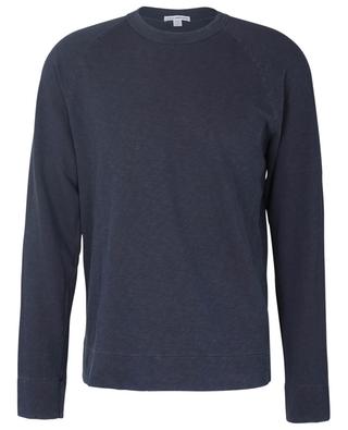 Rundhals-Sweatshirt aus geflammtem Jersey JAMES PERSE