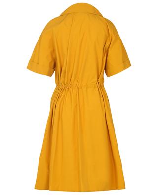 Short-sleeved poplin midi dress KENZO