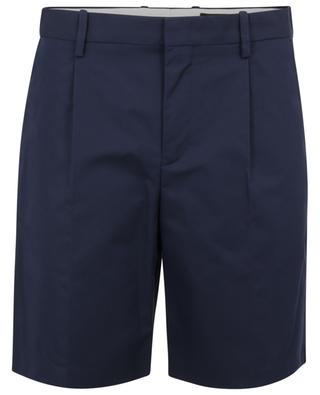 Terry quilted pleat gabardine shorts A.P.C.