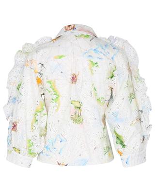Paradise Found Tux printed embroidered shirt HAYLEY MENZIES