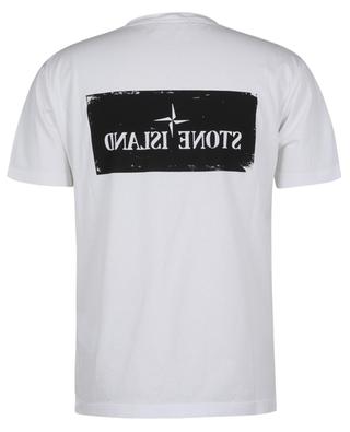 T-Shirt mit Logoprint auf Vorder- und Rückseite STONE ISLAND