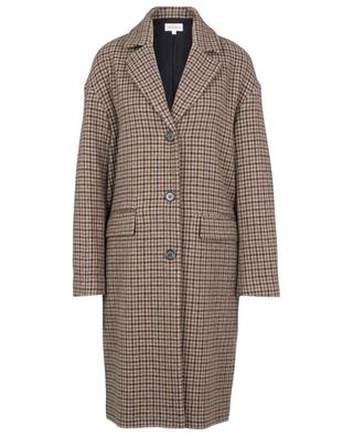 Oversize-Mantel aus Wolle mit Hahnentritt-Muster Vasco HARTFORD