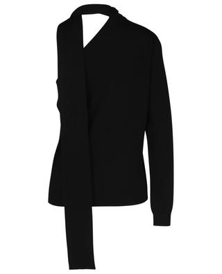 Pullover aus Merinowolle mit asymmetrischem Ausschnitt BARBARA BUI