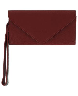 Envelope shaped grained leather wallet FABIANA FILIPPI
