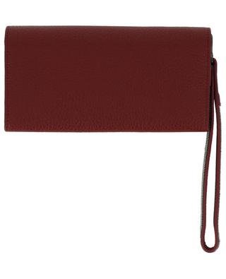 Envelope shaped grained leather wallet FABIANA FILIPPI