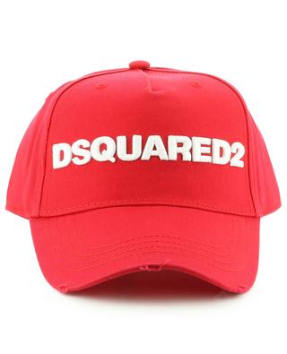 Casquette en gabardine brodée logo DSQUARED2