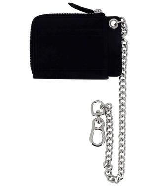 Be ICON printed leather wallet with chain DSQUARED2