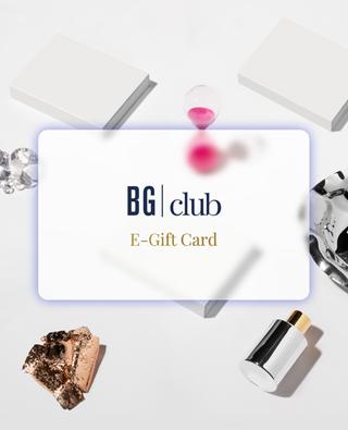 E-carte cadeau BG Club BONGENIE GRIEDER
