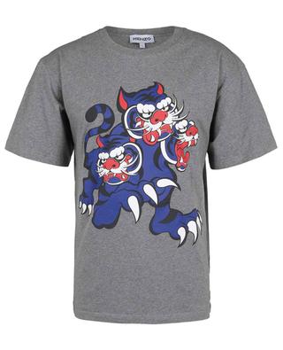 Baumwoll-T-Shirt mit Print Trois Tigres KENZO x KANSAIYAMAMOTO KENZO