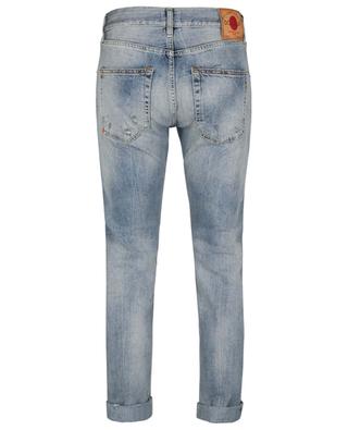 Icon faded regular fit  jeans with paint stains and scratches DONDUP