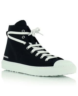 San Diego canvas high-top lace-up sneakers DSQUARED2
