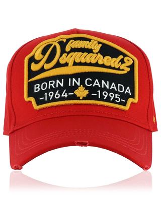 Family Dsquared2 patch distressed baseball cap DSQUARED2