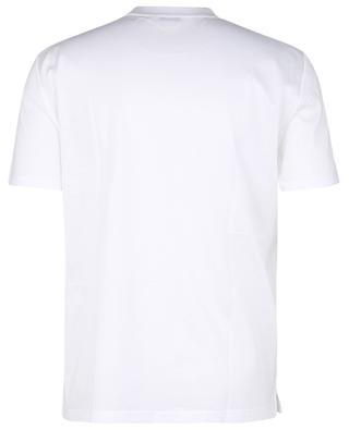 T-shirt à col rond en jersey légèrement transparent PAOLO PECORA