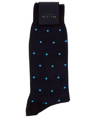 N.219 Short polka dot cotton socks ALTO MILANO