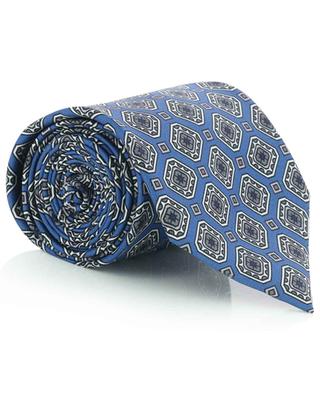 Tie and pocket square gift set with diamond print BRIONI