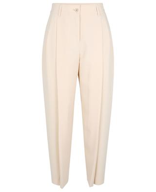 Cropped wide-leg waistband trousers in crepe SEE BY CHLOE