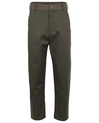Baggy trousers in mixed materials VALENTINO