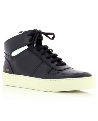 Hohe Sneakers aus Glattleder mit Kontrast-Detail BBall High COMMON PROJECTS