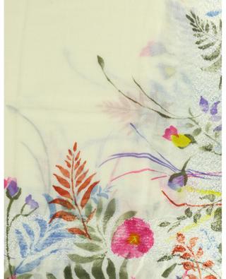Écharpe texturée imprimée fleurs Sandy Fiore 19 ANDREA'S 47