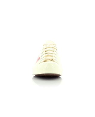 PLAY low lace-up canvas sneakers COMME DES GARCONS PLAY