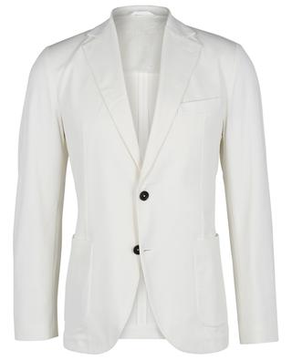 Single-breasted cotton piqué blazer CIRCOLO 1901