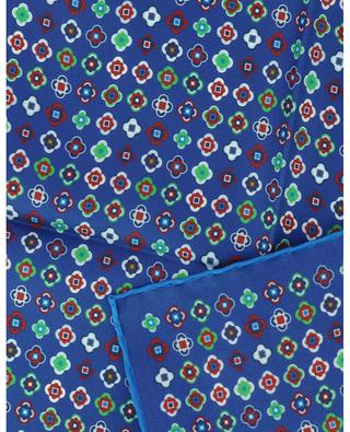 Print printed silk twill pocket square ROSI COLLECTION
