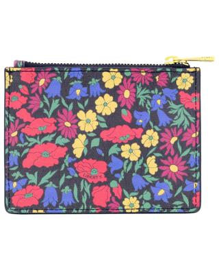 Little Ditsy Poppy and Daisy canvas coin case LIBERTY LONDON