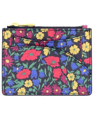 Little Ditsy Poppy and Daisy canvas coin case LIBERTY LONDON