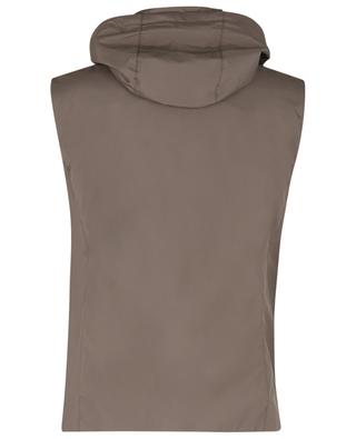 Luis-STP wind and water reppellent vest with hood MOORER