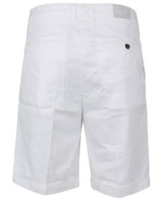 Cruise comfort linen and cotton Bermuda shorts JACOB COHEN