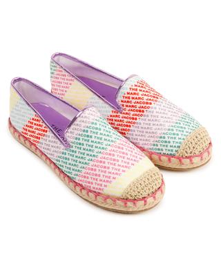 Girls' espadrilles with logo print THE MARC JACOBS