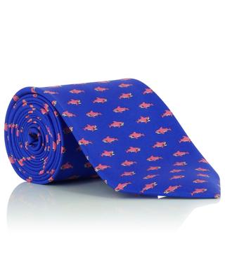 Shark printed silk tie FEFE NAPOLI