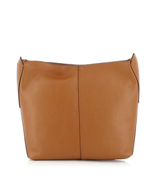 Alba large grained leather shoulder bag GIANNI CHIARINI