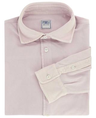 Steeve organic cotton piqué shirt FEDELI