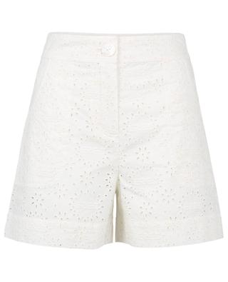 Collector openwork embroidered cotton shorts ERES
