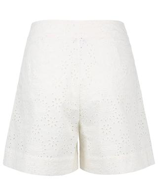 Collector openwork embroidered cotton shorts ERES
