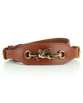Pegaso double buckle leather belt ETRO
