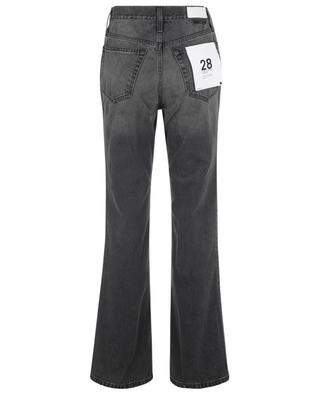 Bootcut-Jeans mit hoher Taille 70s Ash Black RE/DONE