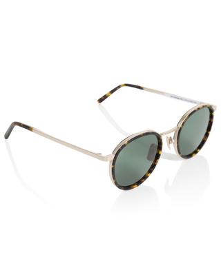 The Voyager round metal and acetate sunglasses VIU