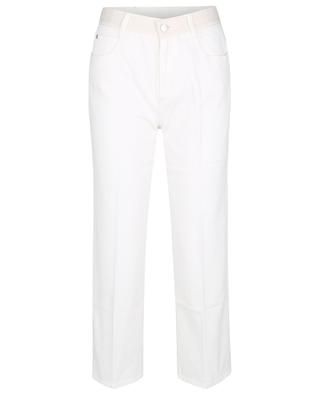 Logo Story On White cropped straight-fit jeans STELLA MCCARTNEY