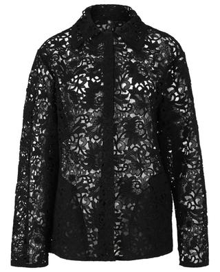 Blossom Macramé lace shirt jacket VALENTINO