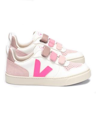 Mädchen-Sneakers mit Klettverschluss V-10 VEJA