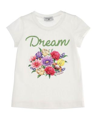 T-shirt pour filles imprimé bouquet Dream MONNALISA