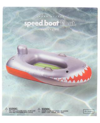 Kinder-Luftmatratze Shark Attack Speed Boat Float SUNNYLIFE