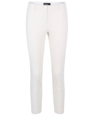 Ros Seam Cropped crepe slim fit trousers CAMBIO