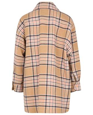 Oversized checked wool overshirt SEE BY CHLOE